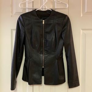 Zara leather jacket